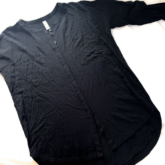 LOLE Black Jessa Top Blouse Cover up Medium - Picture 9 of 13